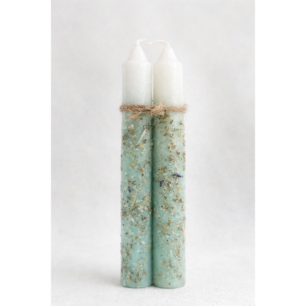 Water Element‎ Candle Set Herbal Apothecary Witchy Cottagecore Wiccan Renewal